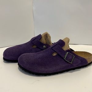 Birkenstock Boston Purple Size W10US/ M8US/ 41UK
